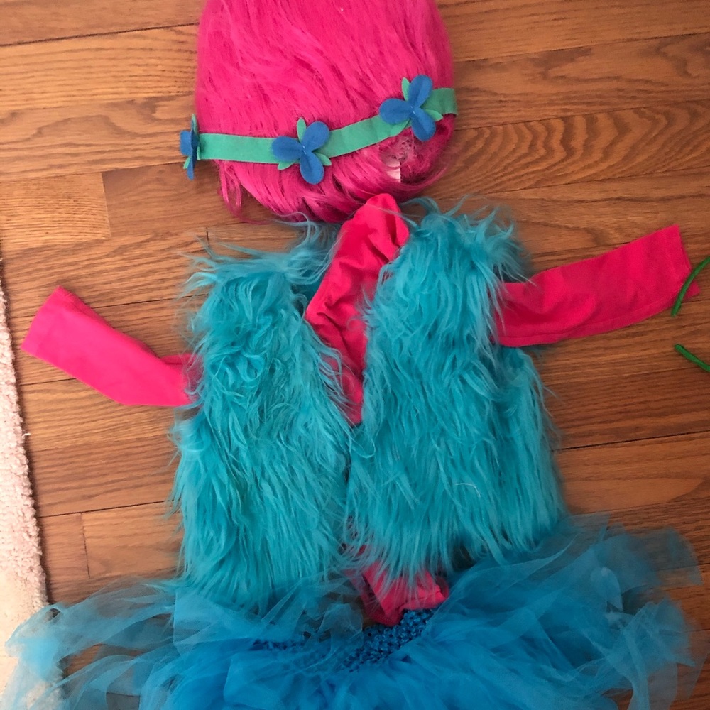 Custom Poppy the Troll costume all parts included